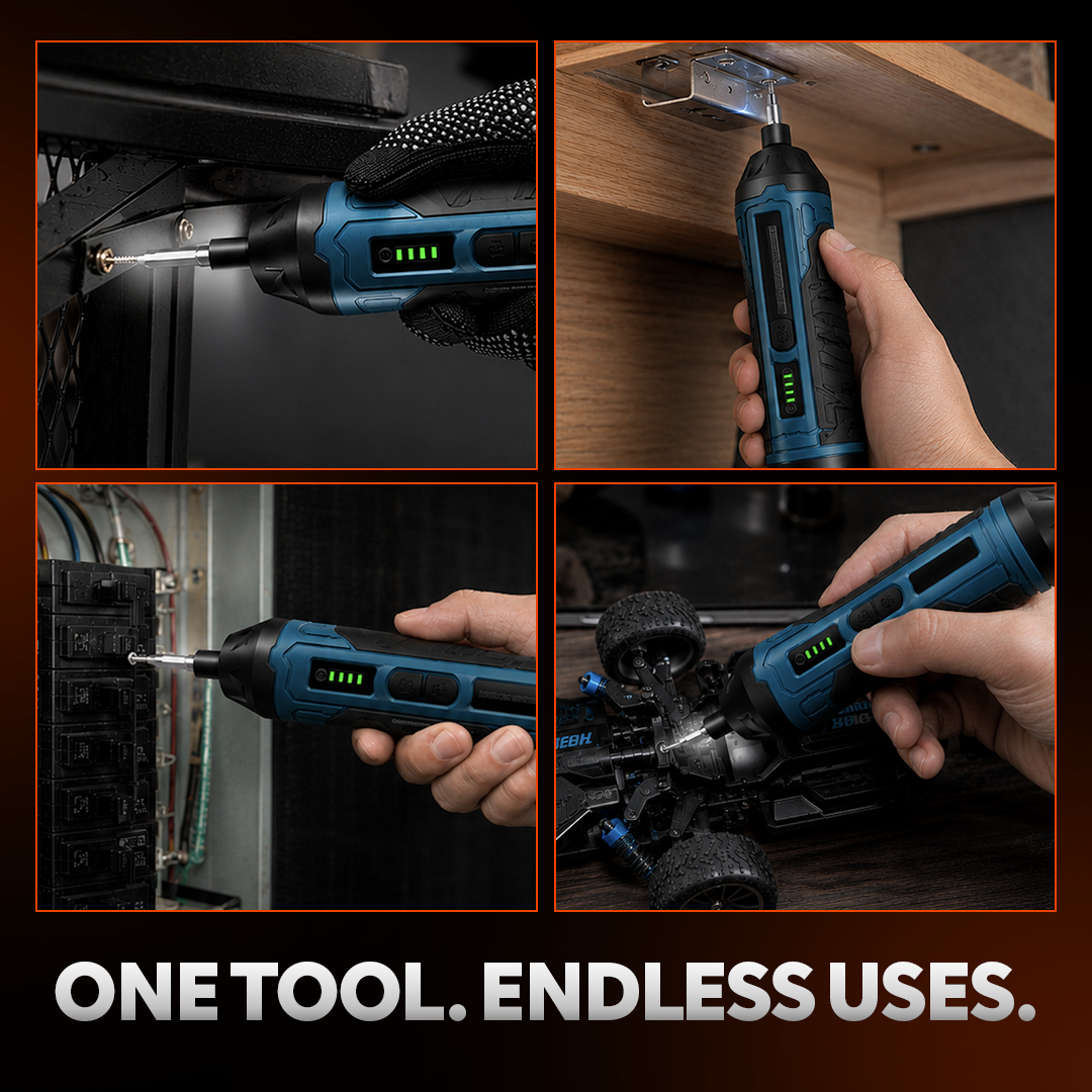 The TorqueX Pro Cordless Screwdriver